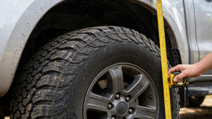 biggest tire you can fit without a lift