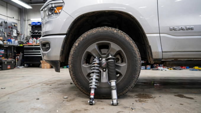 eibach vs bilstein leveling struts ram 1500